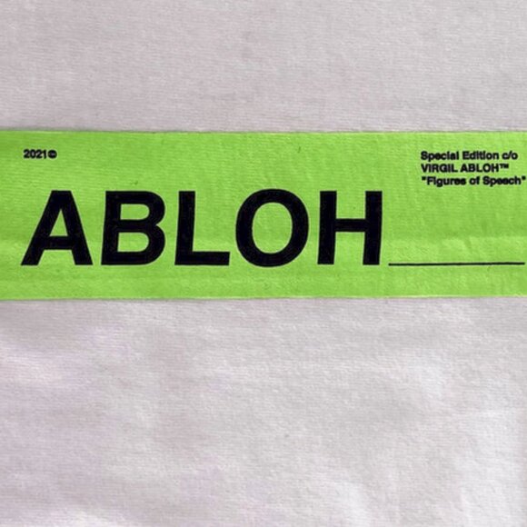 Virgil Abloh ICA Boston Metal Beams t shirt ("Figures of Speech" exhibit, 2021) - Picture 3 of 3